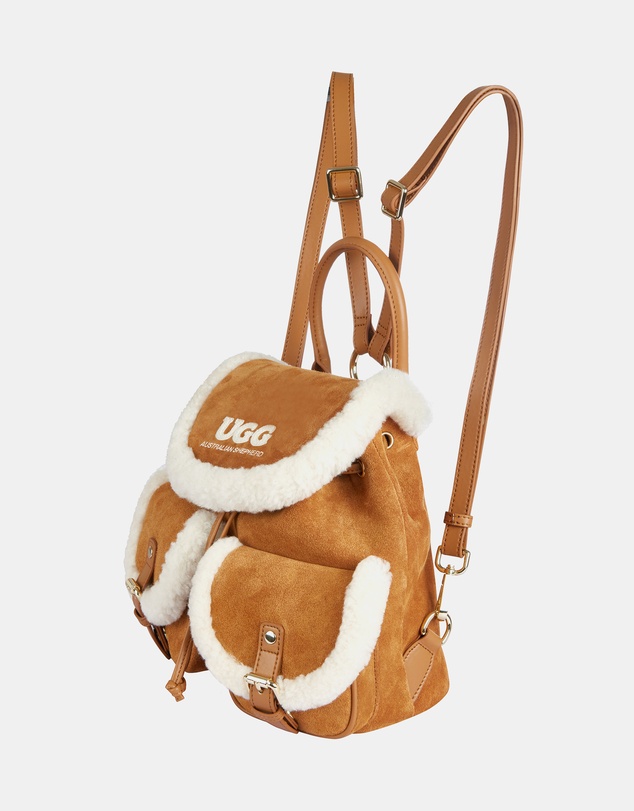 EVERAU - Australian Shepherd Ugg Charlie Backpack Cow Suede Upper Bags