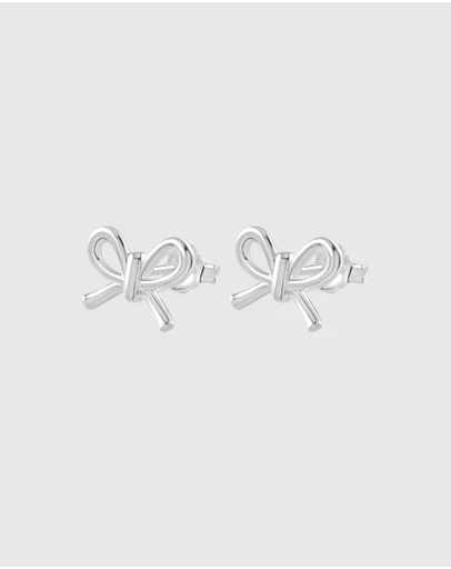 Von Treskow - Bow Stud Earrings