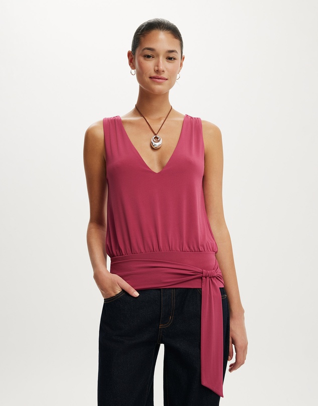 Cotton On - River Knot V Tank