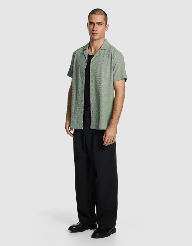 yd. - Murdock Textured Shirt
