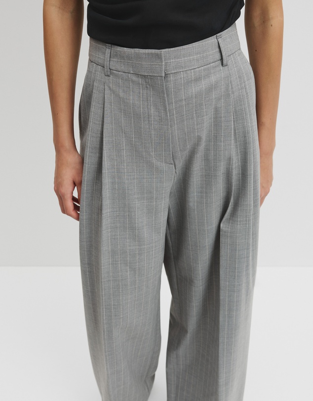 Country Road - Wool Blend Tailored Pinstripe Pant