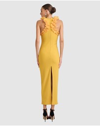 Romance by Honey and Beau - Trevia Frill Midi Dress
