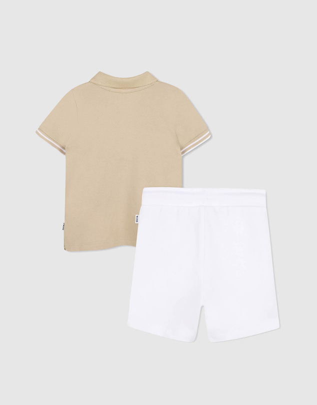 BOSS - Polo And Bermuda Shorts - Kids