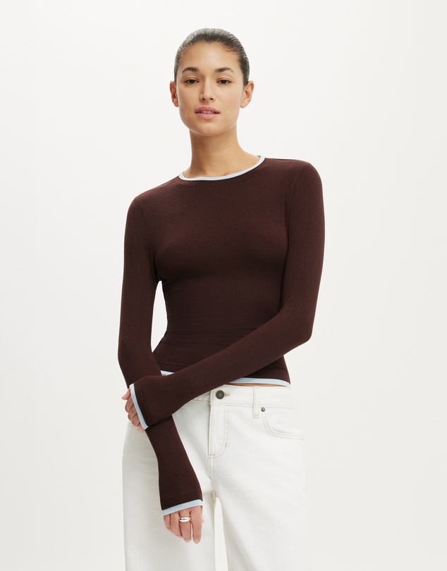 Cotton On - Double Layer Long Sleeve