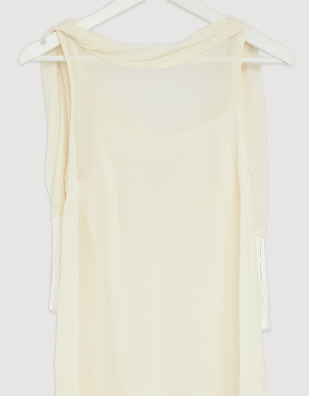 Revibe - Repaired Minima Esenciales Mika Scarf Maxi Dress - AU 6