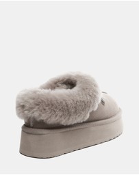 EVERAU - EverAU Ugg Gabri Cow Suede Upper House Shoes