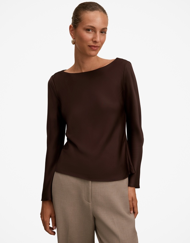 Forever New - Rae Boatneck Long Sleeves Top