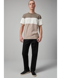 NEXT - Textured Colour Block T-Shirt