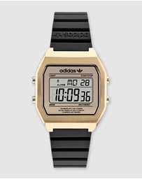 adidas Originals - Digital Two Gold-Tone and Black Watch