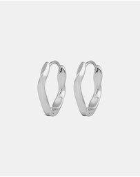 Zoe Olivia - Waterproof Muse Twist Hoop Earrings