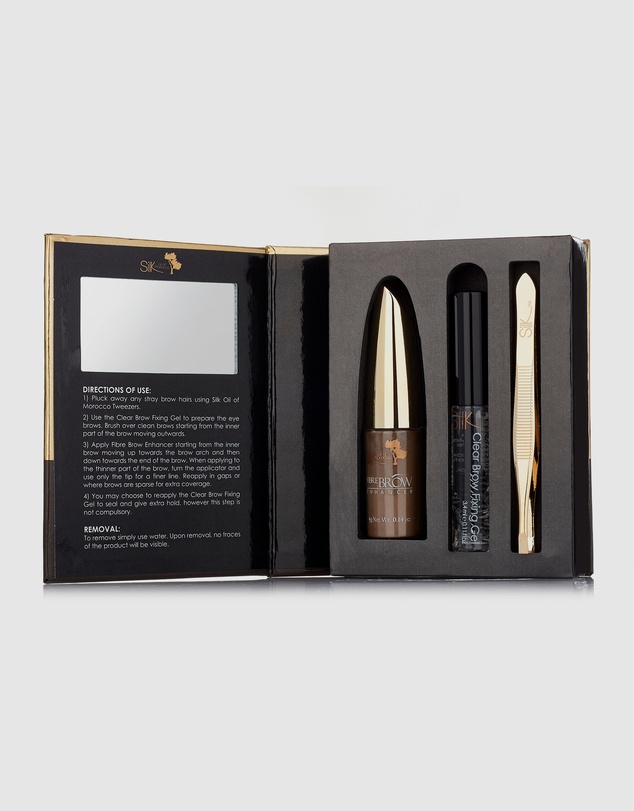 Silk Oil of Morocco - Fibre Brow Enhancer Kit - Medium