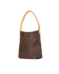 Pre-Loved by Azura Reborn - Pre-Loved louis vuitton Leather Shoulder Bag with Classic Pattern and Top Handle for Women