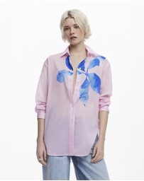 Desigual - Flower shirt