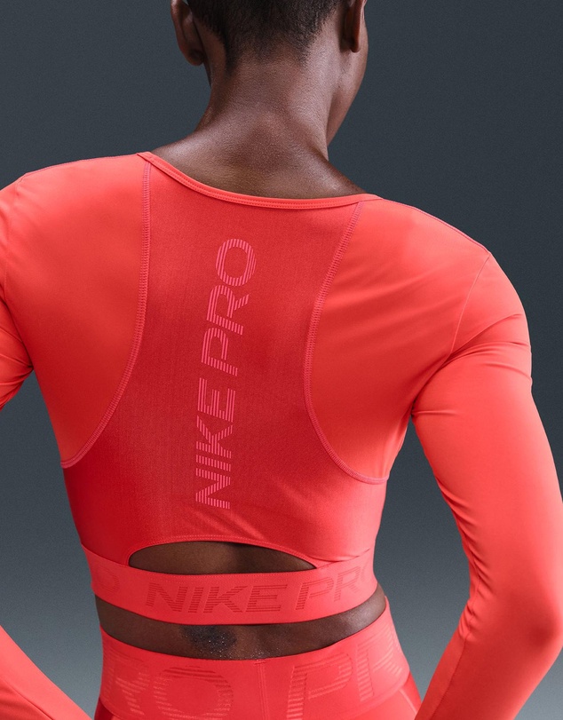 Nike - Pro Dri-FIT Cropped Long Sleeve Top