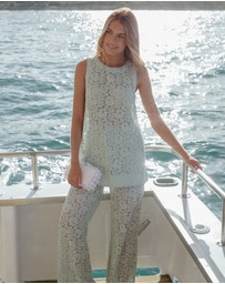Petal & Pup - Sammy Embroidered Set - Mint Green