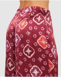 The Upside - Miri Kato Silk Wide Leg Pants