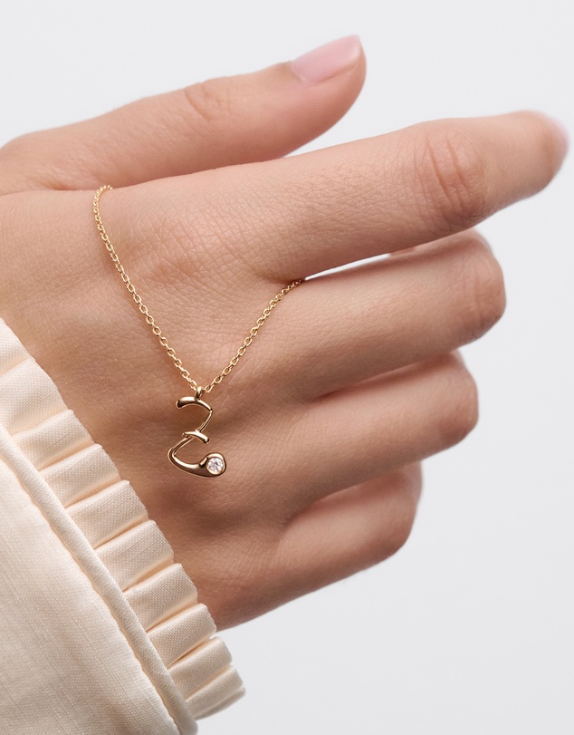 PDPAOLA - Initial 2026 Z Pendant Necklace