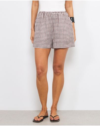 Brown Gingham