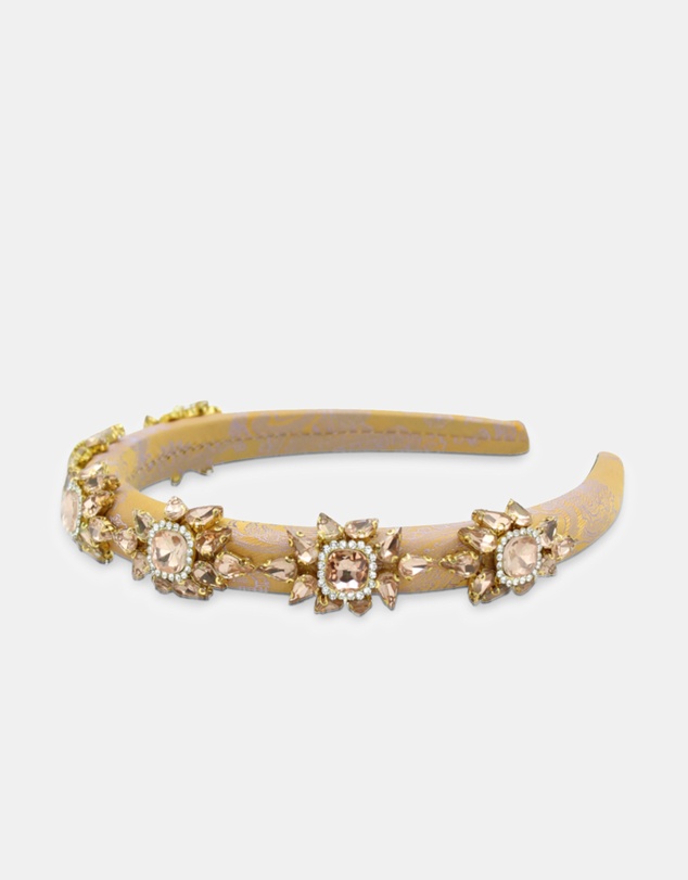 Morgan & Taylor - Soleil Headband in Gold