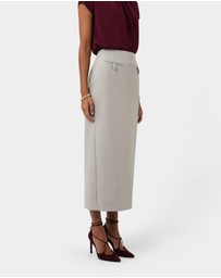 Forcast - Milla Column Midi Skirt
