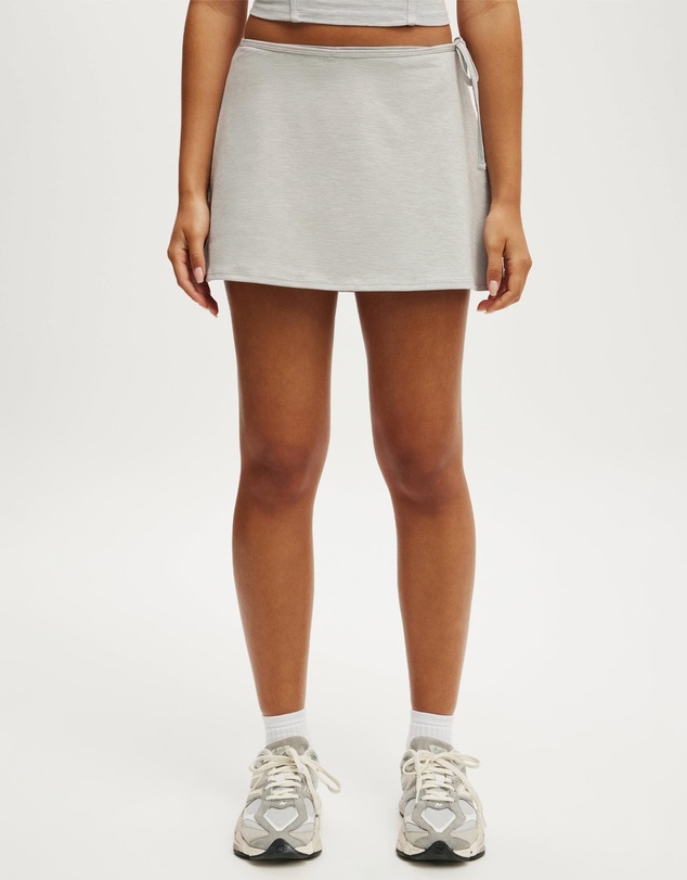 Cotton On Body Active - Ultra Soft Wrap Skirt With Tie