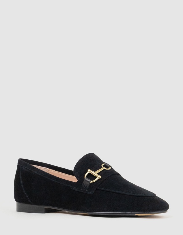 Edward Meller - FAUSTINE Loafer with Asymmetrical Trim