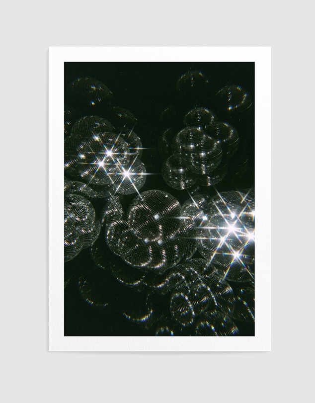 Olive et Oriel - Disco Kaleidoscope - Portrait by Samantha Hearn Art Print