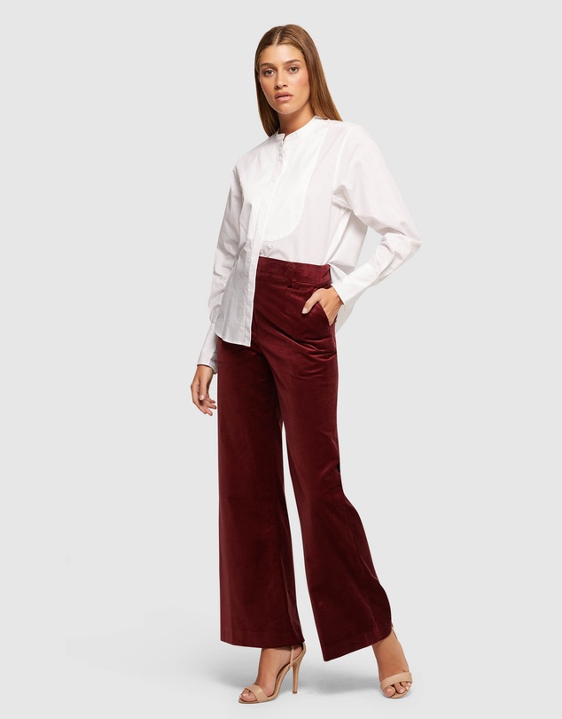 Oxford - Leila Bib Front Shirt