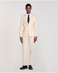 Sandro - Formal Destructure Cotton Jacket