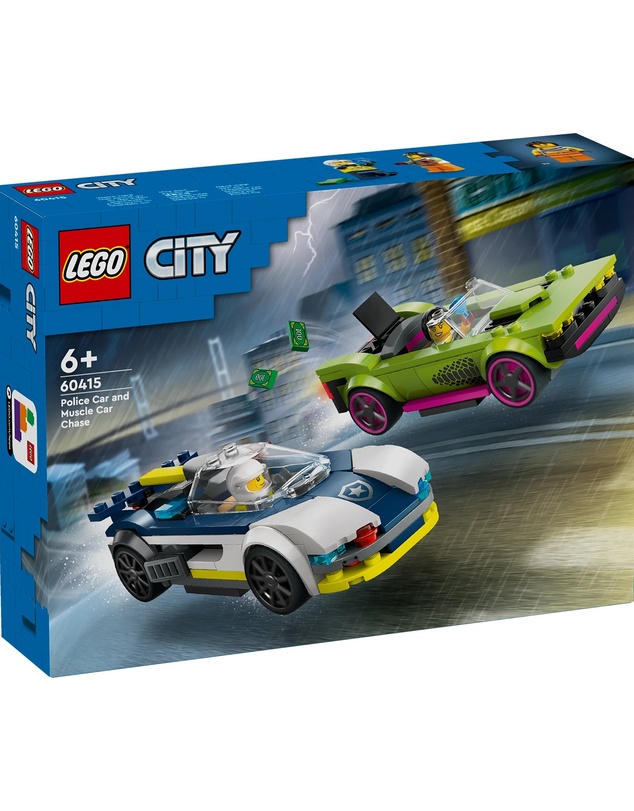 LEGO - 60415 Police Car and Muscle Car Chase