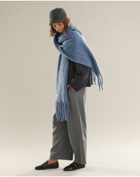 Morgan & Taylor - Ella Woven Scarf in Blue