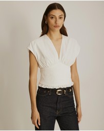 Atmos&Here - Zara Pleated Top