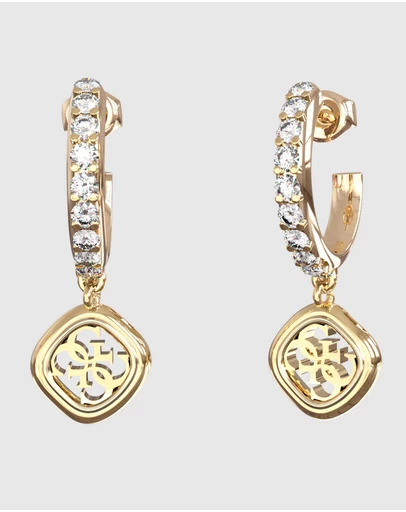 GUESS - 4G Hoop Earrings