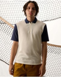 Palmes - Textured Polo