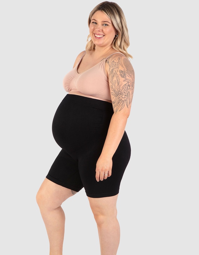 B Free Intimate Apparel - Maternity Shorts with Tummy Support