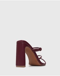 Betts - Wider Fit Cleopatra High-Heeled Strappy Mules