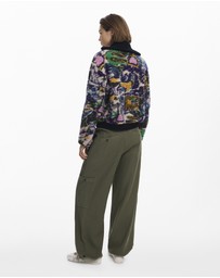 Desigual - Heathered bomber jacket