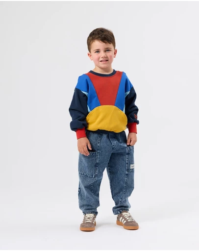 Goldie + Ace - Catching Some Rays Sweater - ICONIC EXCLUSIVE - Babies-Kids