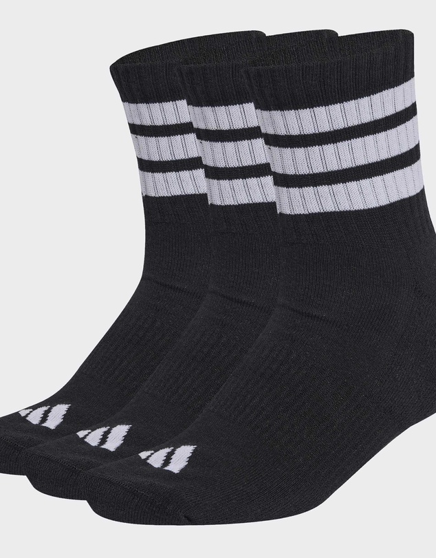 adidas Performance - 3 STRIPES CUSHIONED SPORTSWEAR MID CUT SOCKS 3 PAIR PACK Unisex