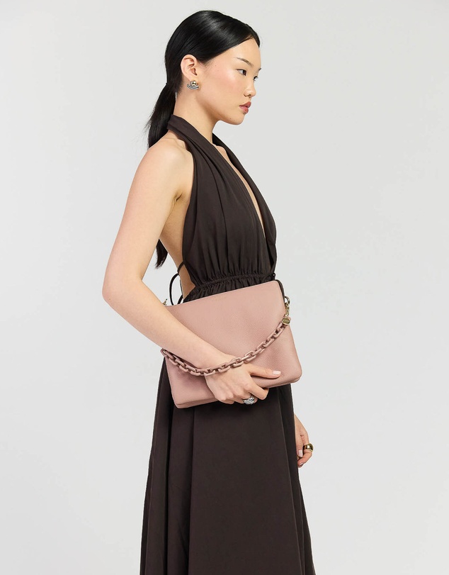 SABEN - Matilda Crossbody Rosewater + Tonal Chain