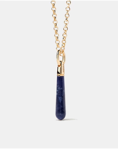 PDPAOLA - Sodalite Large Drop Pendant Necklace