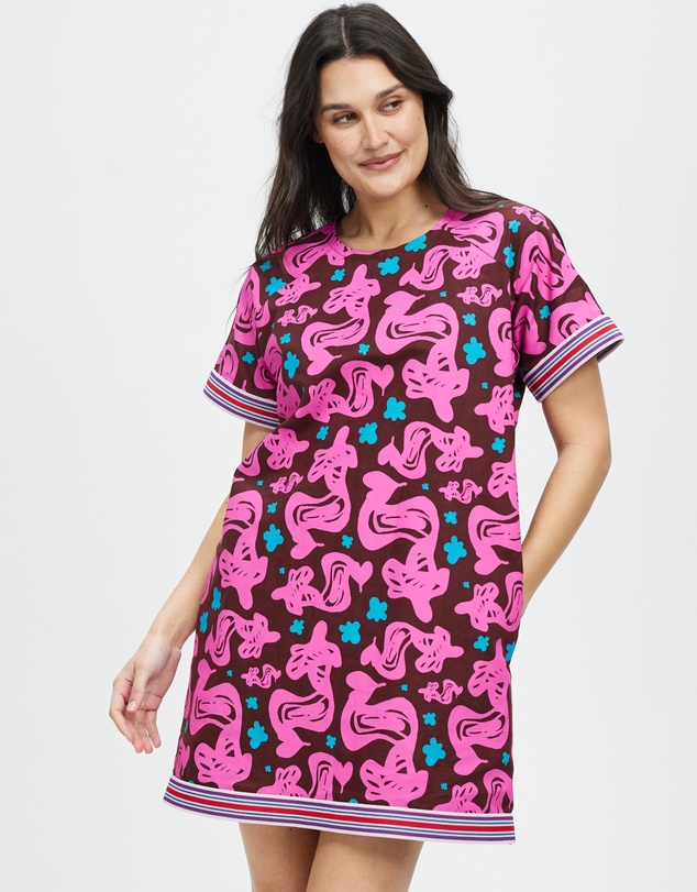 The Social Outfit - Sports Raglan Dress - Storyteller