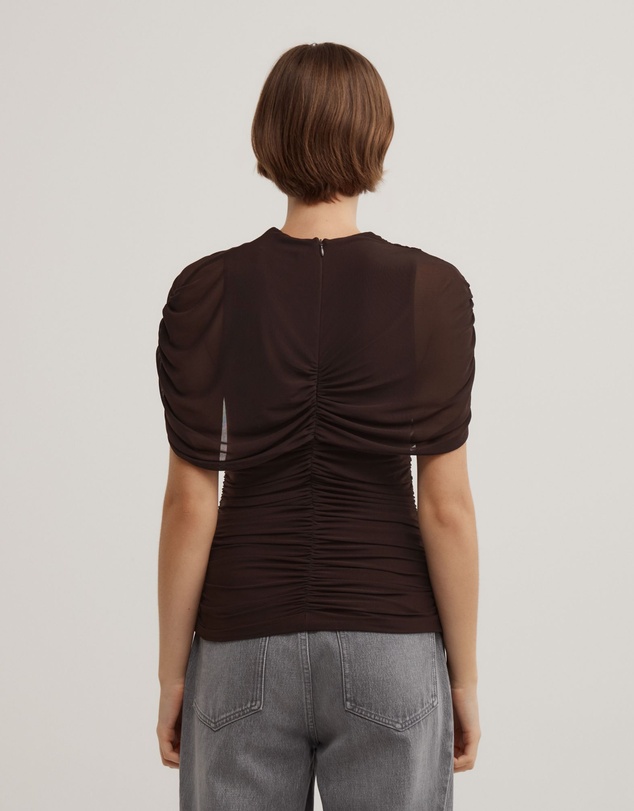 Witchery - Mesh Cape Top