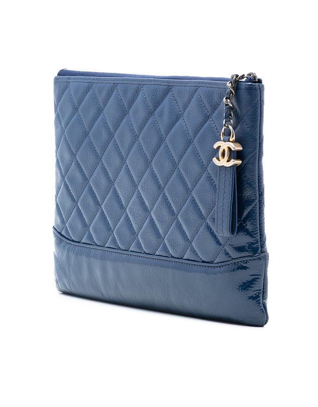 Pre-Loved by Azura Reborn - Pre-Loved Medium Aged Calfskin Gabrielle O Case Clutch