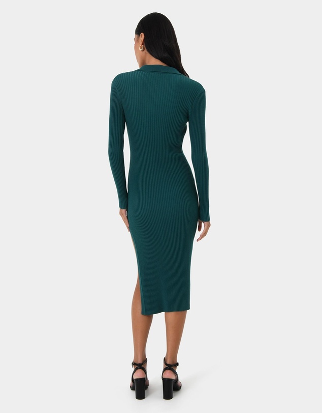 Forcast - Elliot Collared Knit Dress