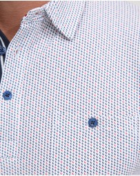 Oxford - Milo Cotton Jersey Printed Polo