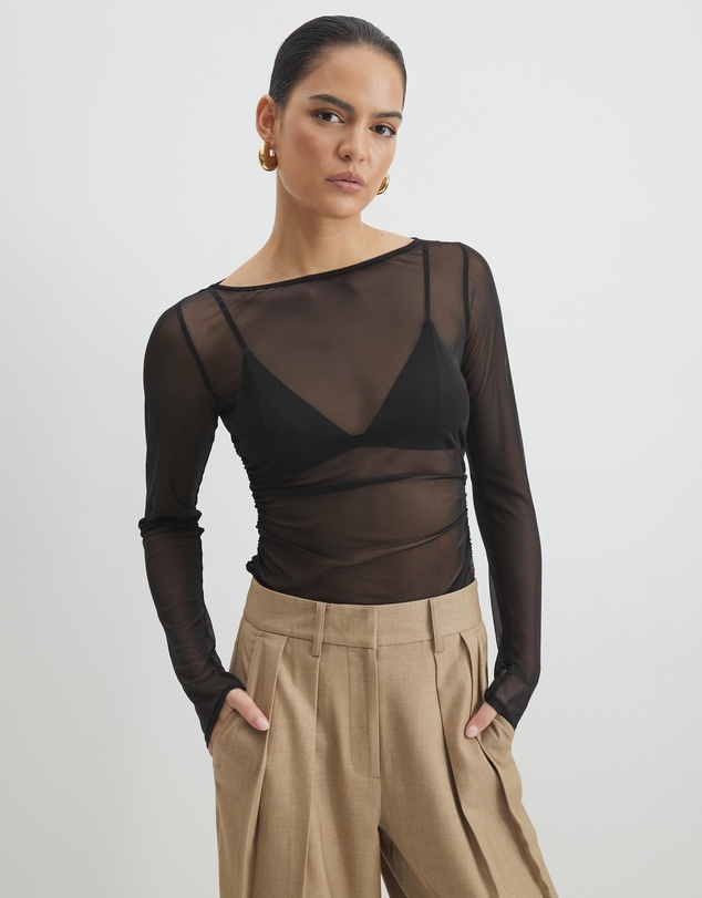 AERE - Celosia Mesh Top