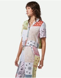 Brixton - Silky Short Sleeve Bowling Button Down