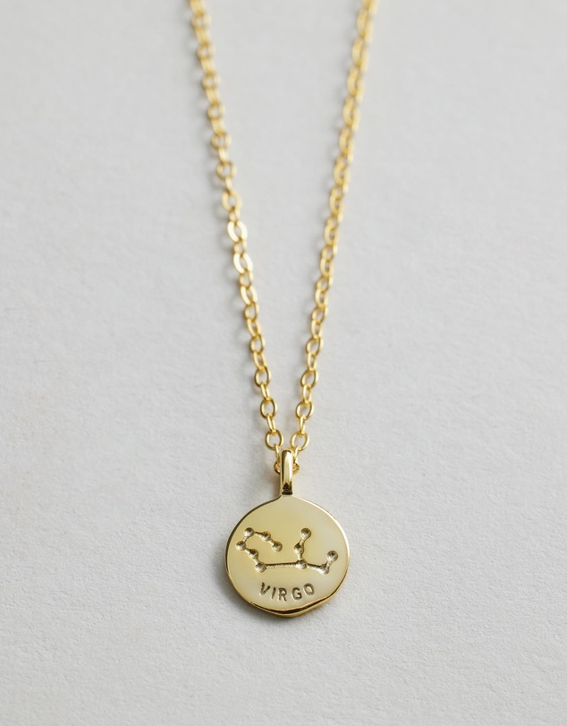 Native Sol - Virgo Star Sign Pendant Necklace
