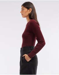 Amelius - Afina Long Sleeve Knit Top